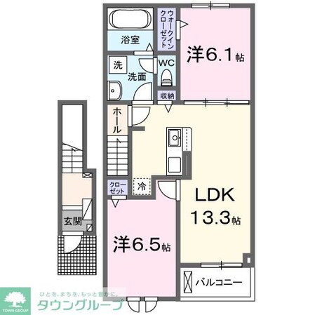 グリシーヌの物件間取画像